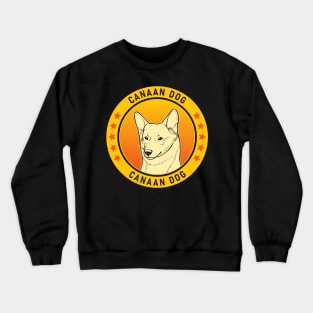 Canaan Dog Portrait Crewneck Sweatshirt